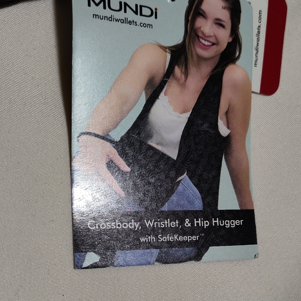 Mundi Black and White Plaid Clutch - Picture 5 of 6